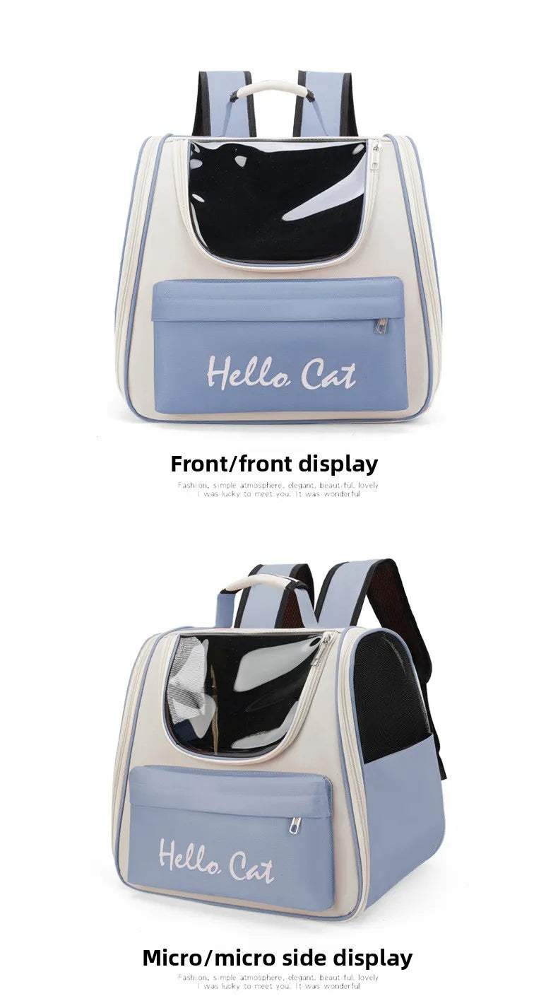 Water-Resistant Pet Backpack