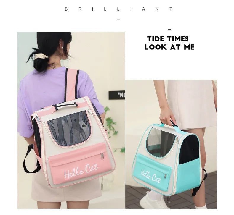 Water-Resistant Pet Backpack