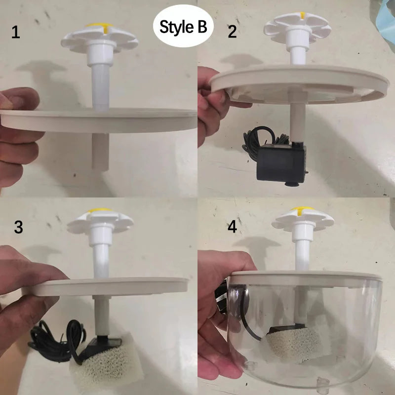 USB Electric Cat Water Fountain