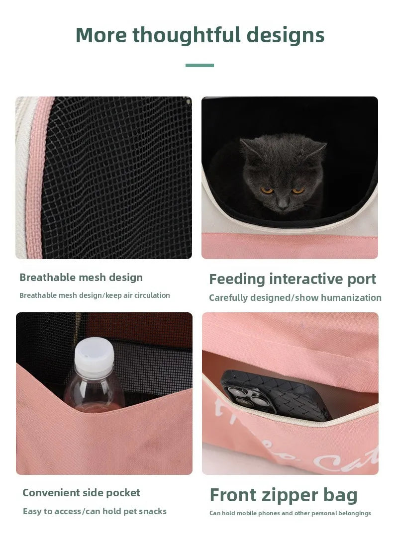 Water-Resistant Pet Backpack