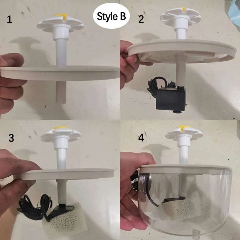 USB Electric Cat Water Fountain