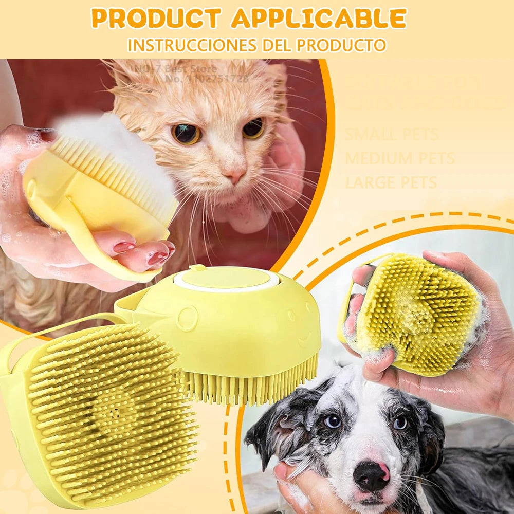 Dog & Cat Bath Brush