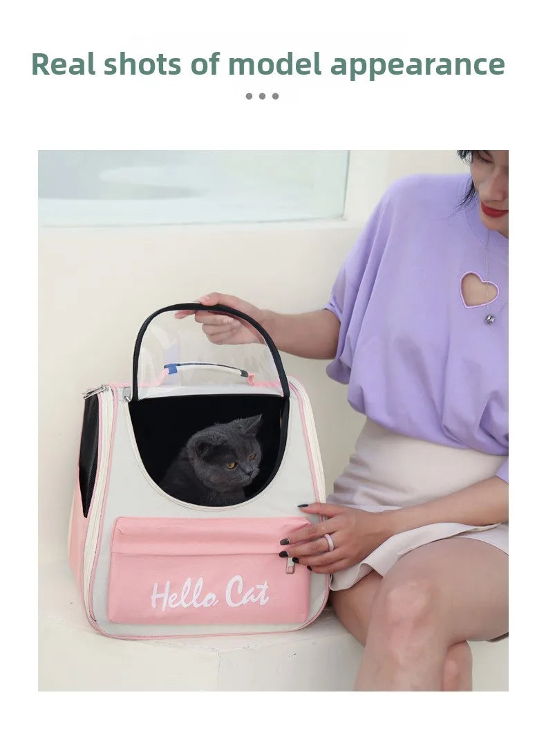 Water-Resistant Pet Backpack