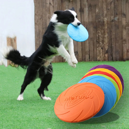 Durable Silicone Dog Flying Disc 🐶🛸