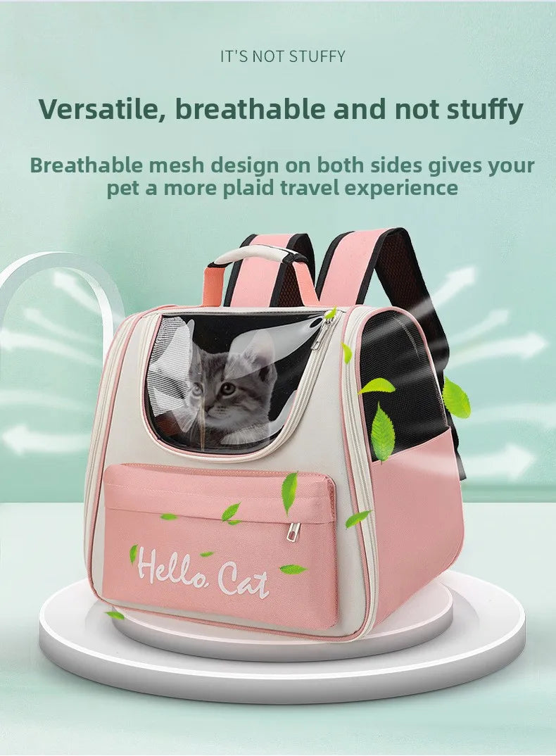 Water-Resistant Pet Backpack