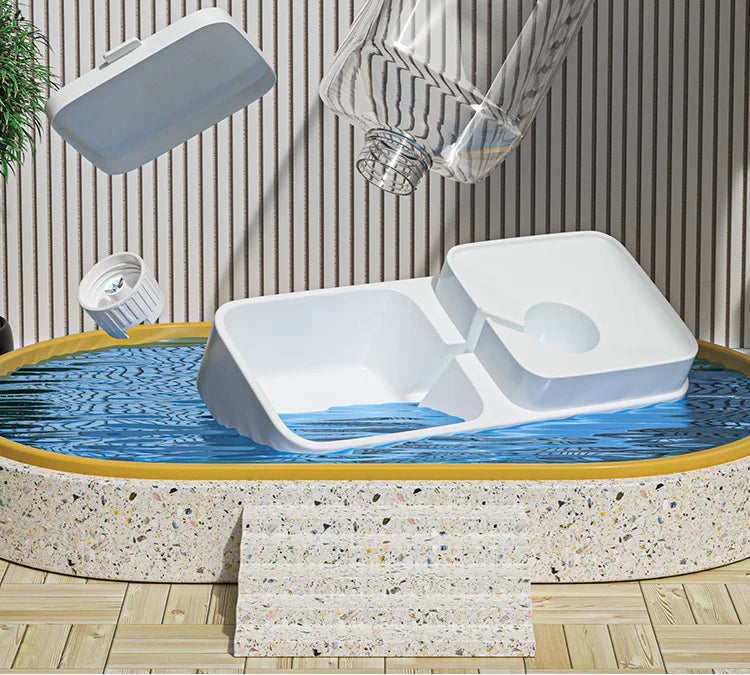 Automatic Cat & Dog Feeder with Water Dispenser