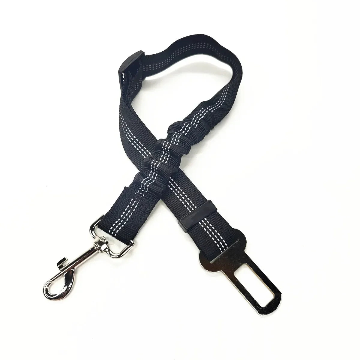 Adjustable Pet Car Seat Belt – Dog & Cat Safety Harness Lead Clip