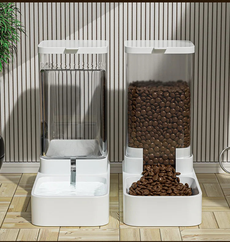 Automatic Cat & Dog Feeder with Water Dispenser