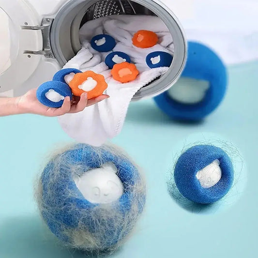 Reusable Pet Hair Remover Ball – Laundry Fur & Lint Catcher