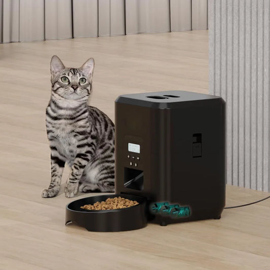 Automatic Cat & Dog Feeder – Smart Timed Food Dispenser