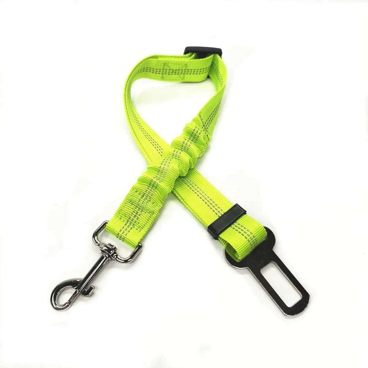 Adjustable Pet Car Seat Belt – Dog & Cat Safety Harness Lead Clip