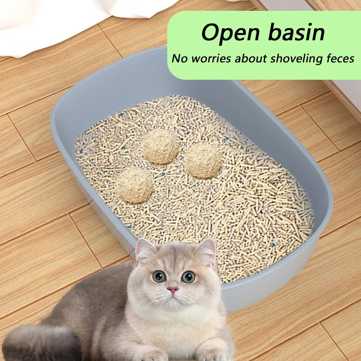 Thickened Cat Litter Box