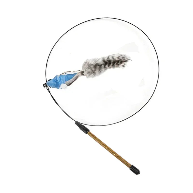 Interactive Peacock Cat Toy