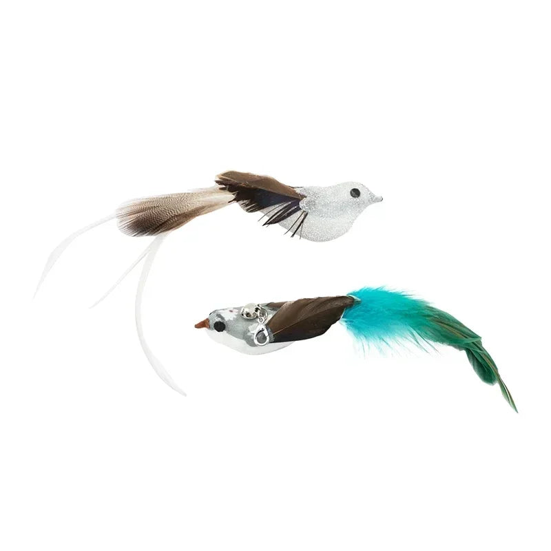 Interactive Peacock Cat Toy