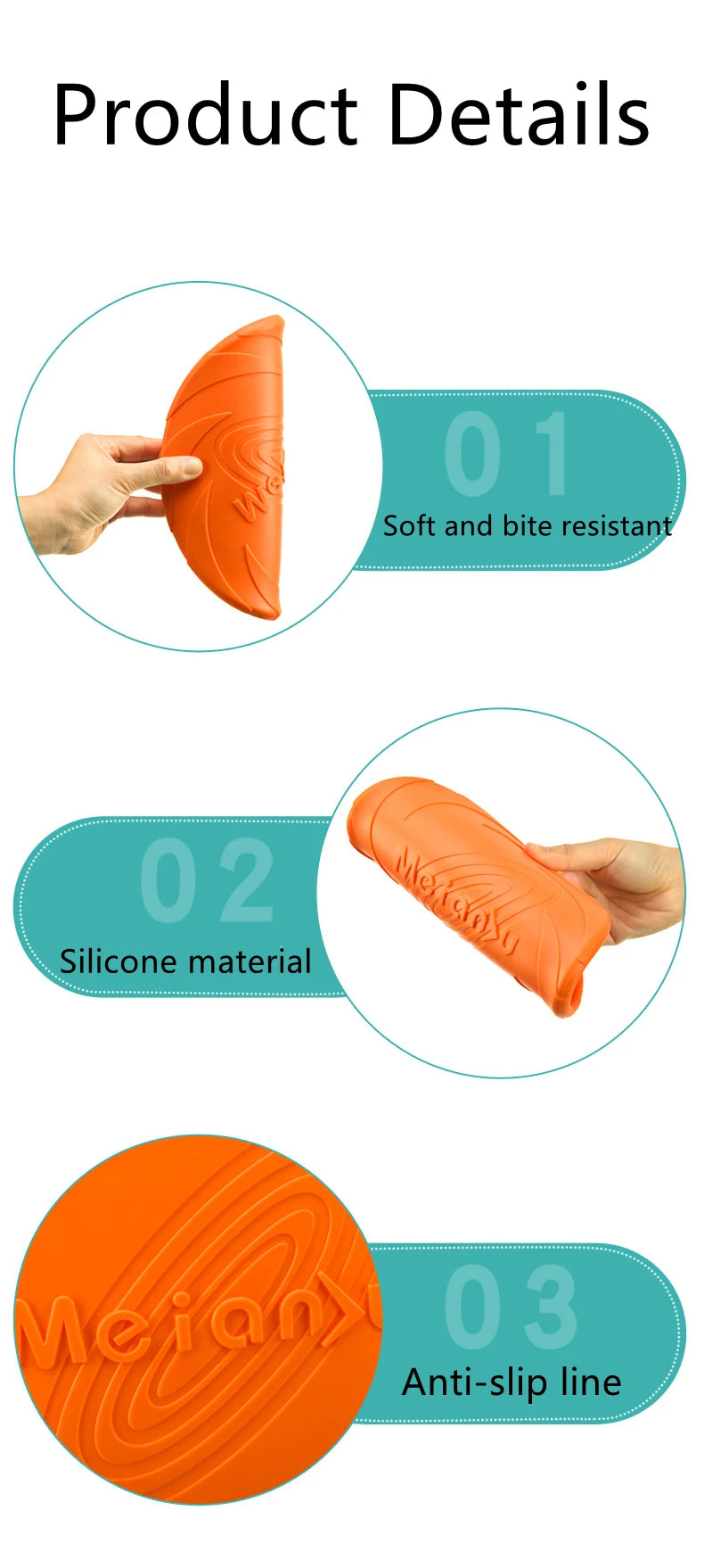Durable Silicone Dog Flying Disc 🐶🛸
