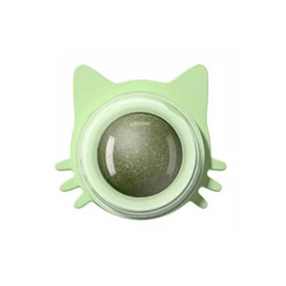 Catnip Lollipop Treat – Wall-Mount Cat Snack for Dental Care & Fresh Breath