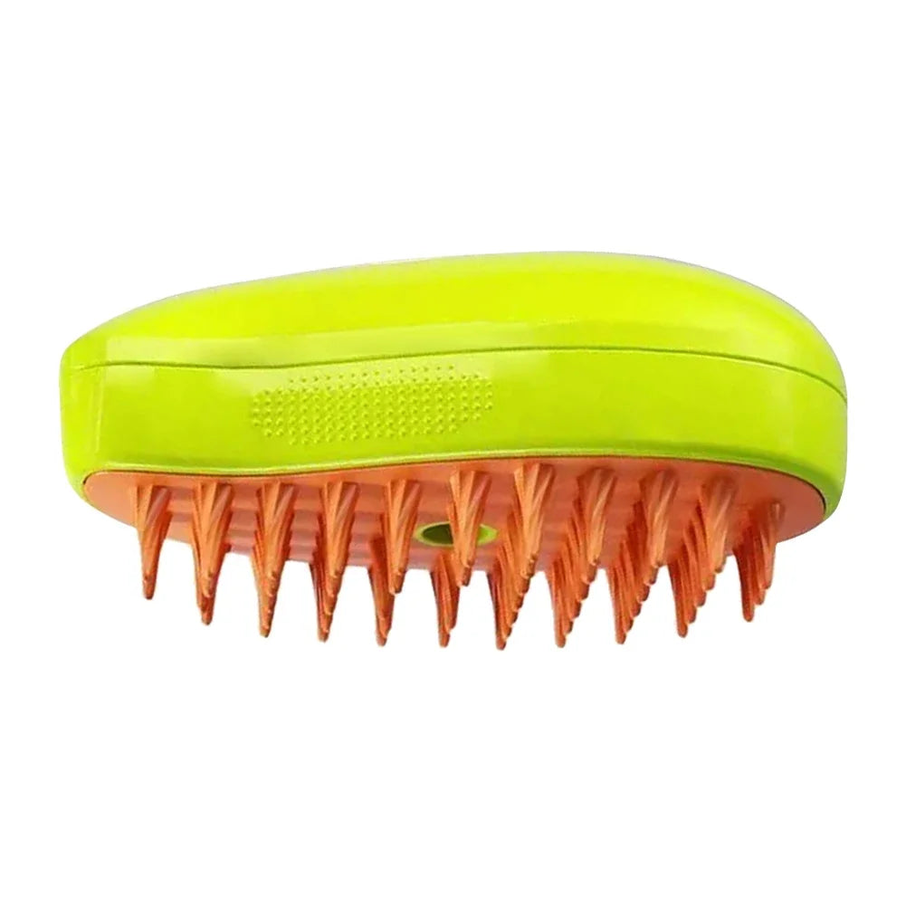 3-in-1 Pet Spray Massage Brush – Steam Spray, Hair Removal & Bath Comb