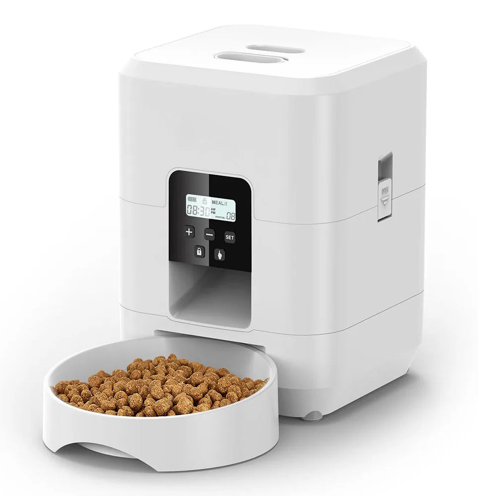 Automatic Cat & Dog Feeder – Smart Timed Food Dispenser