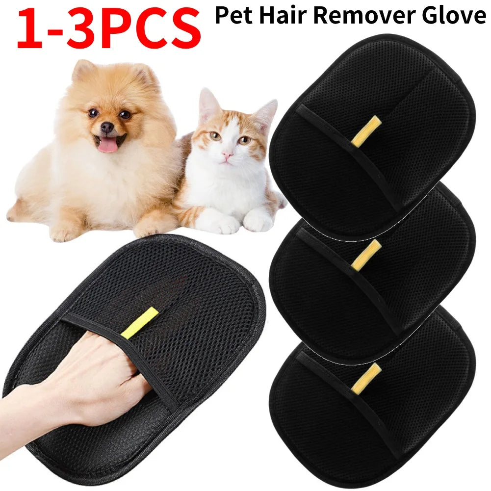 Deshedding Pet Grooming Glove