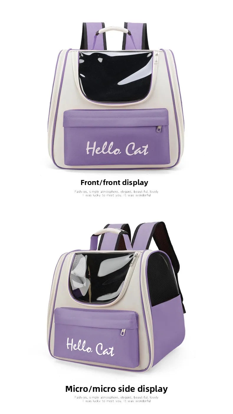 Water-Resistant Pet Backpack