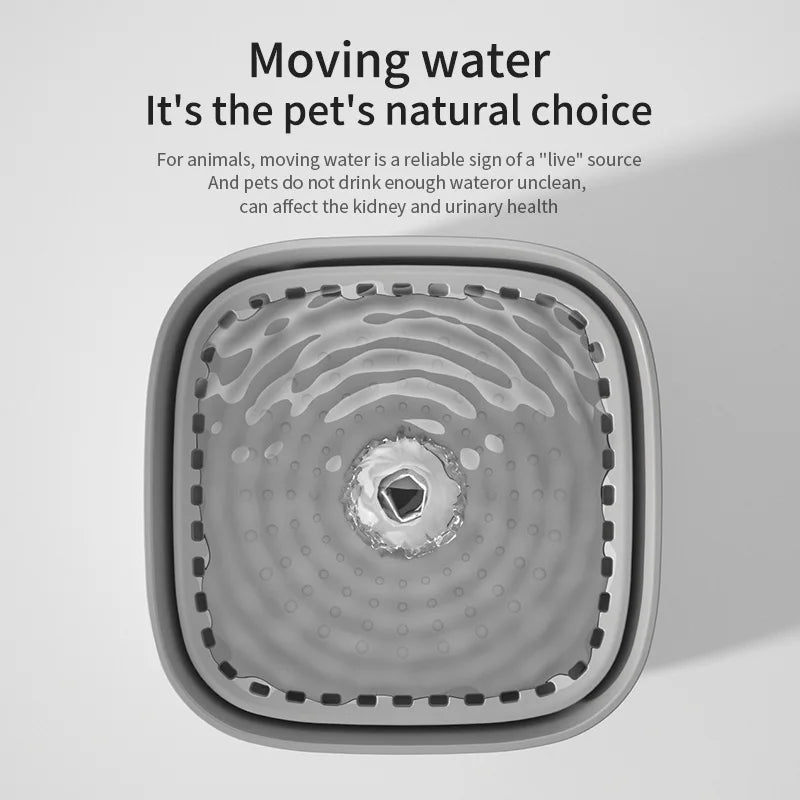 3L Automatic Cat Water Fountain – USB, Quiet & Filtered