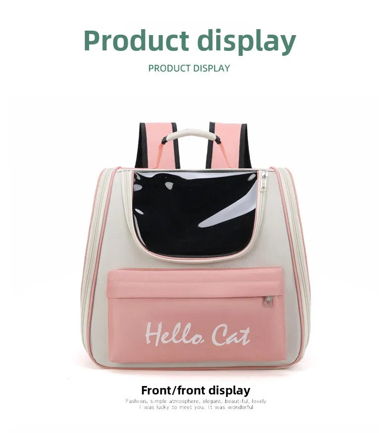 Water-Resistant Pet Backpack