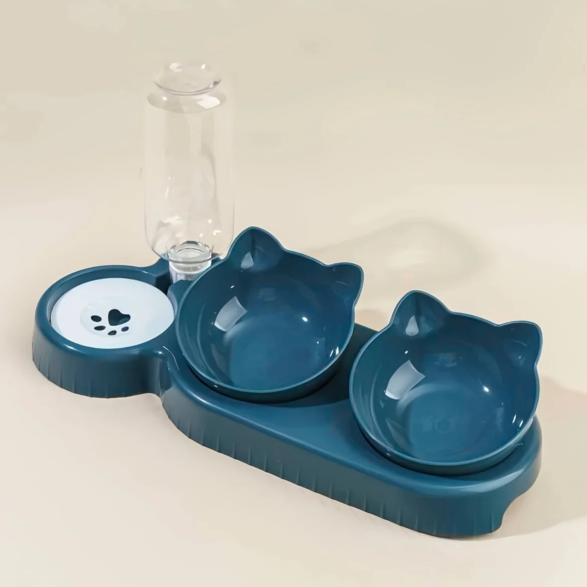 🐾 3-in-1 Pet Bowl Set with Water Feeder