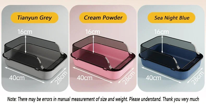 Thickened Cat Litter Box
