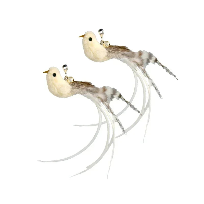 Interactive Peacock Cat Toy