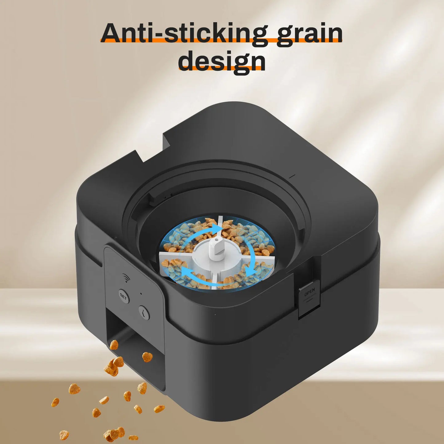 Automatic Cat & Dog Feeder – Smart Timed Food Dispenser