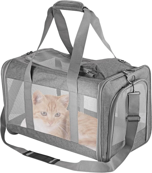 Airline Approved Soft Pet Carrier for Cats & Dogs