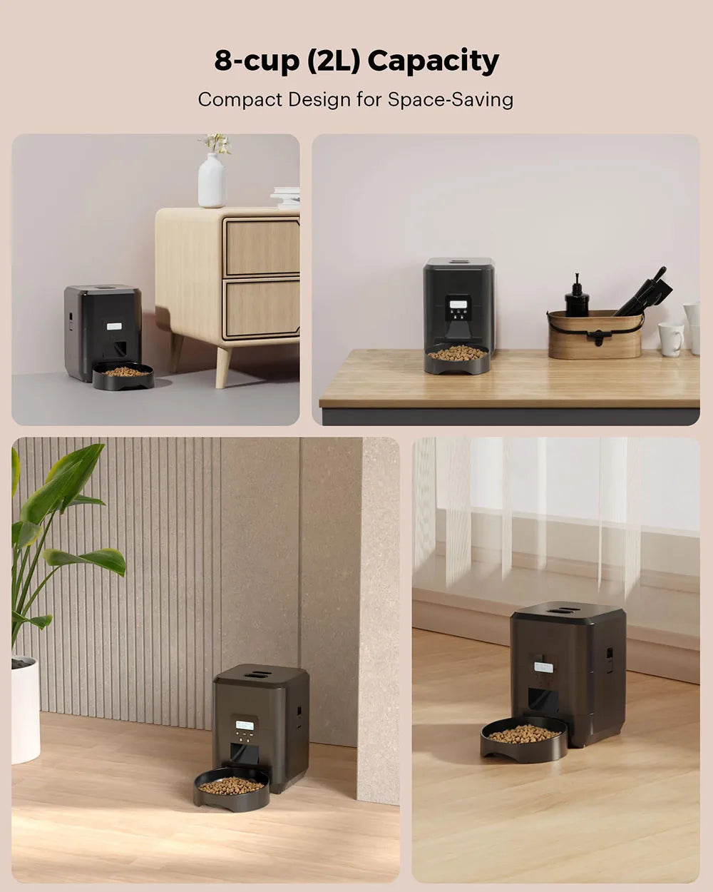 Automatic Cat & Dog Feeder – Smart Timed Food Dispenser
