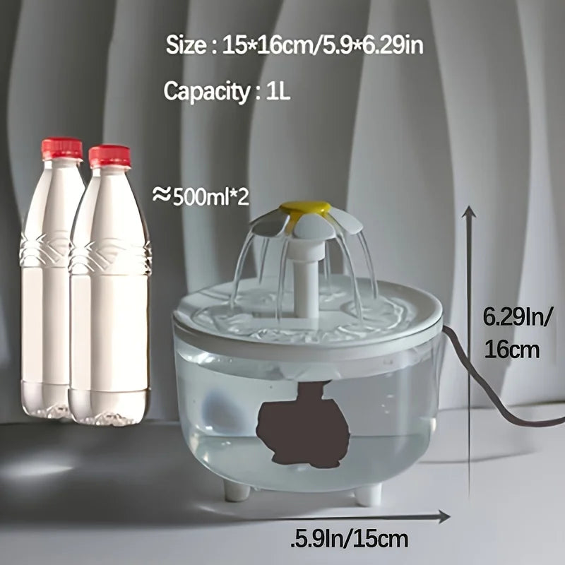 USB Electric Cat Water Fountain