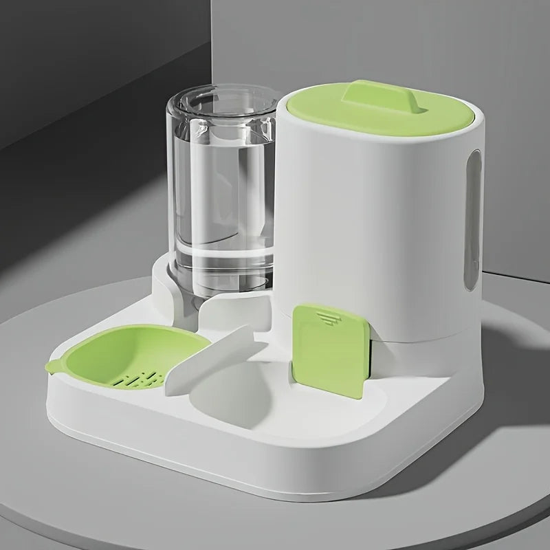 Automatic Gravity Cat Water Dispenser & Feeder – Spill-Proof Large Capacity