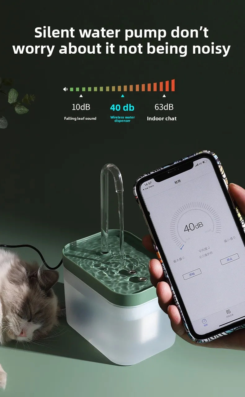 Ultra-Quiet Cat & Dog Water Fountain