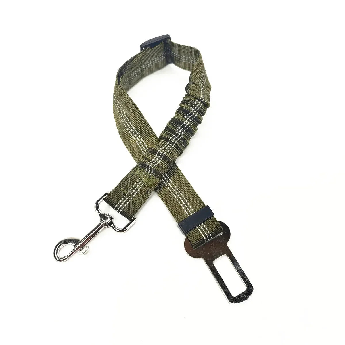 Adjustable Pet Car Seat Belt – Dog & Cat Safety Harness Lead Clip