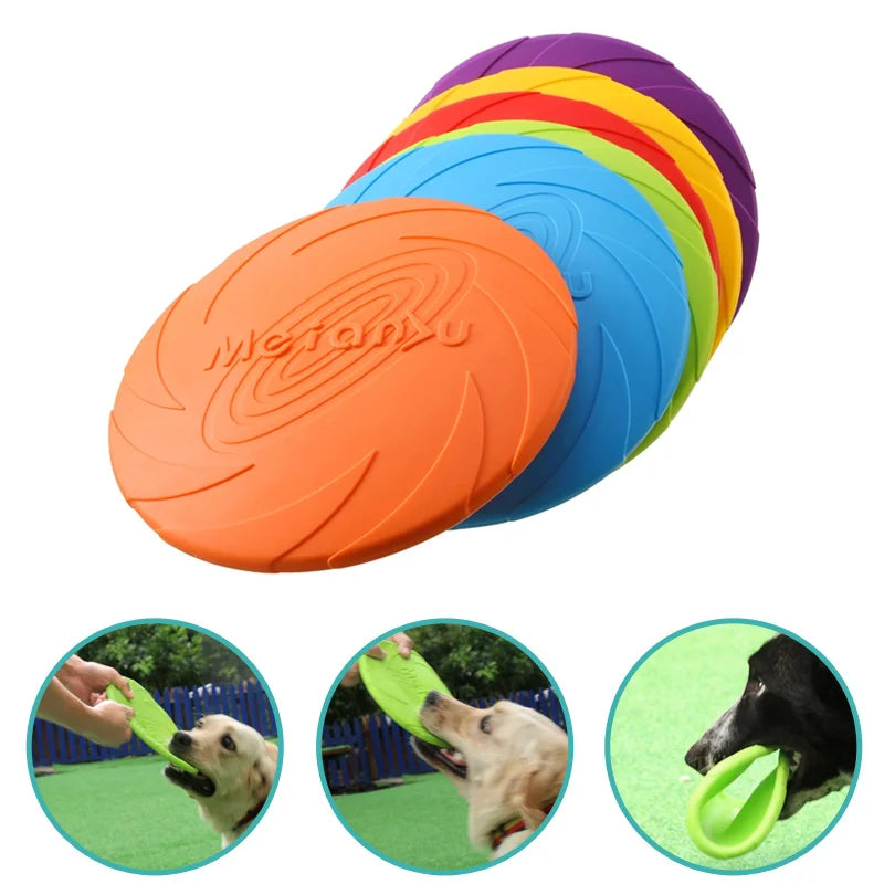 Durable Silicone Dog Flying Disc 🐶🛸
