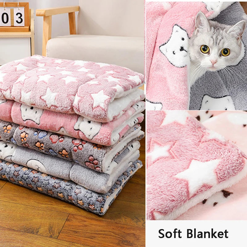 Thick Flannel Cat & Dog Mat
