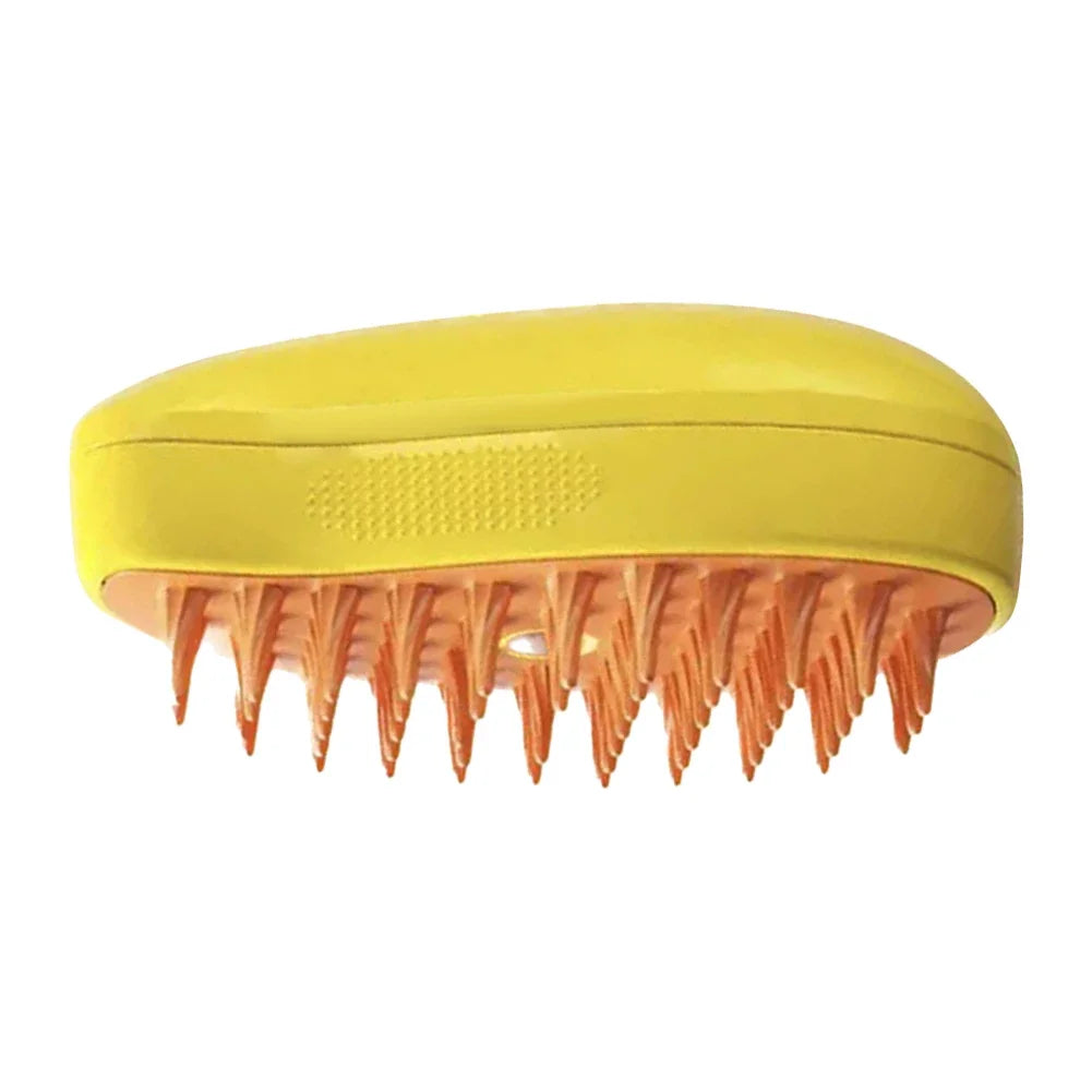 3-in-1 Pet Spray Massage Brush – Steam Spray, Hair Removal & Bath Comb