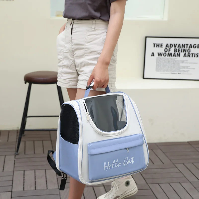 Water-Resistant Pet Backpack