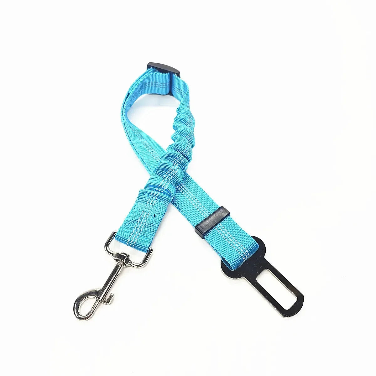 Adjustable Pet Car Seat Belt – Dog & Cat Safety Harness Lead Clip