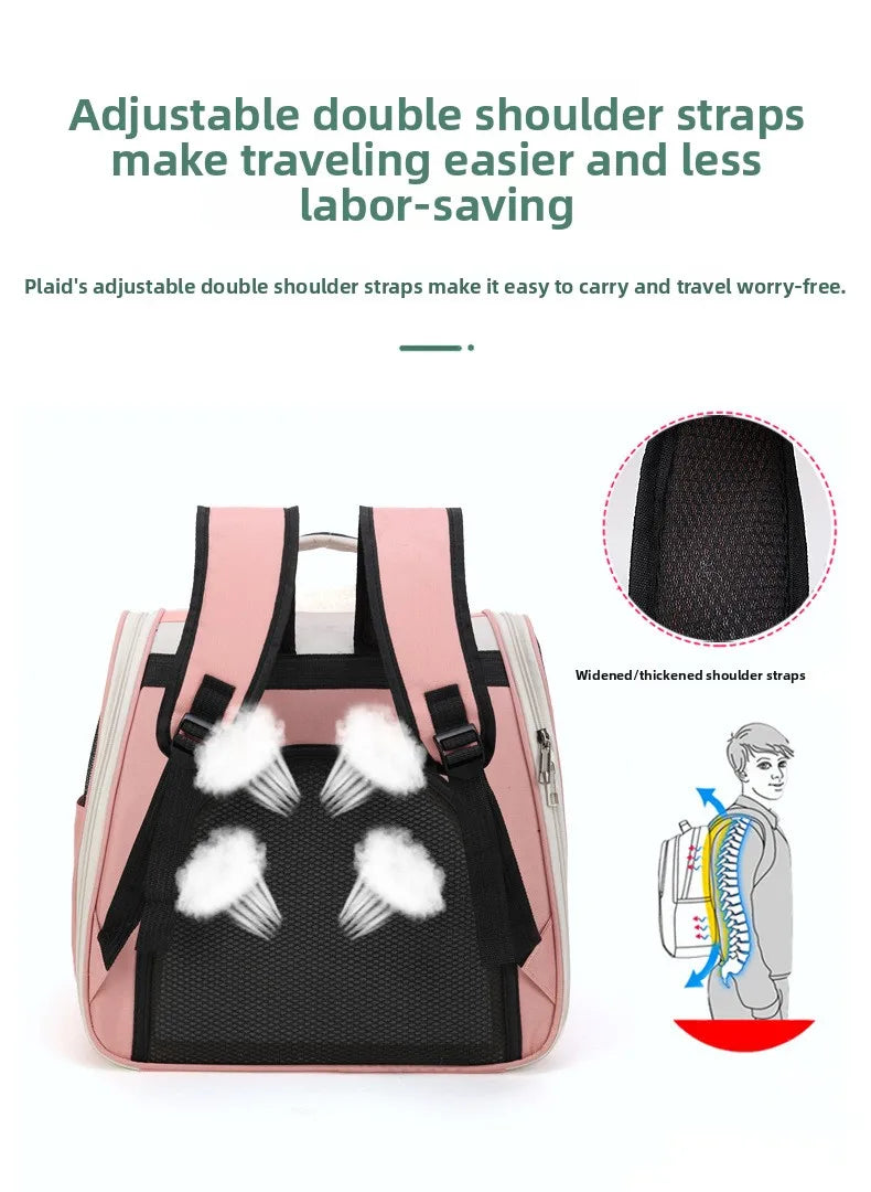 Water-Resistant Pet Backpack