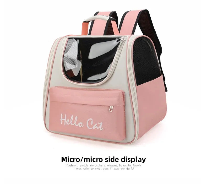Water-Resistant Pet Backpack
