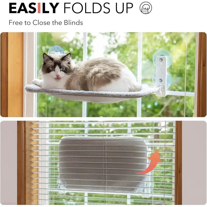 Foldable Cat Window Hammock