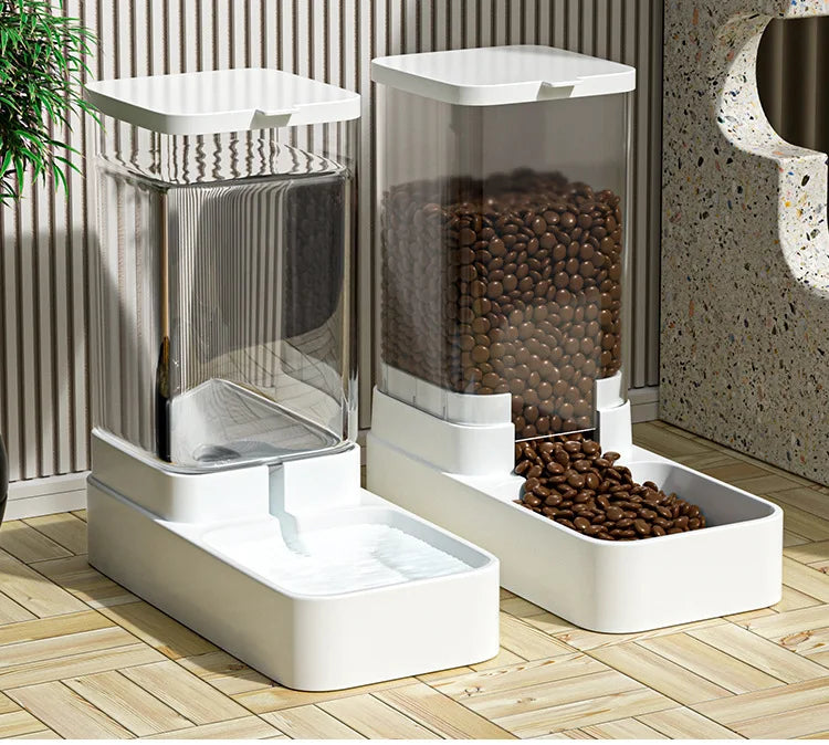 Automatic Cat & Dog Feeder with Water Dispenser